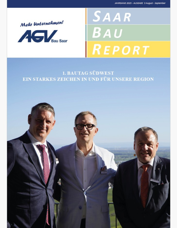 Saar Bau Report Nr.3/2025